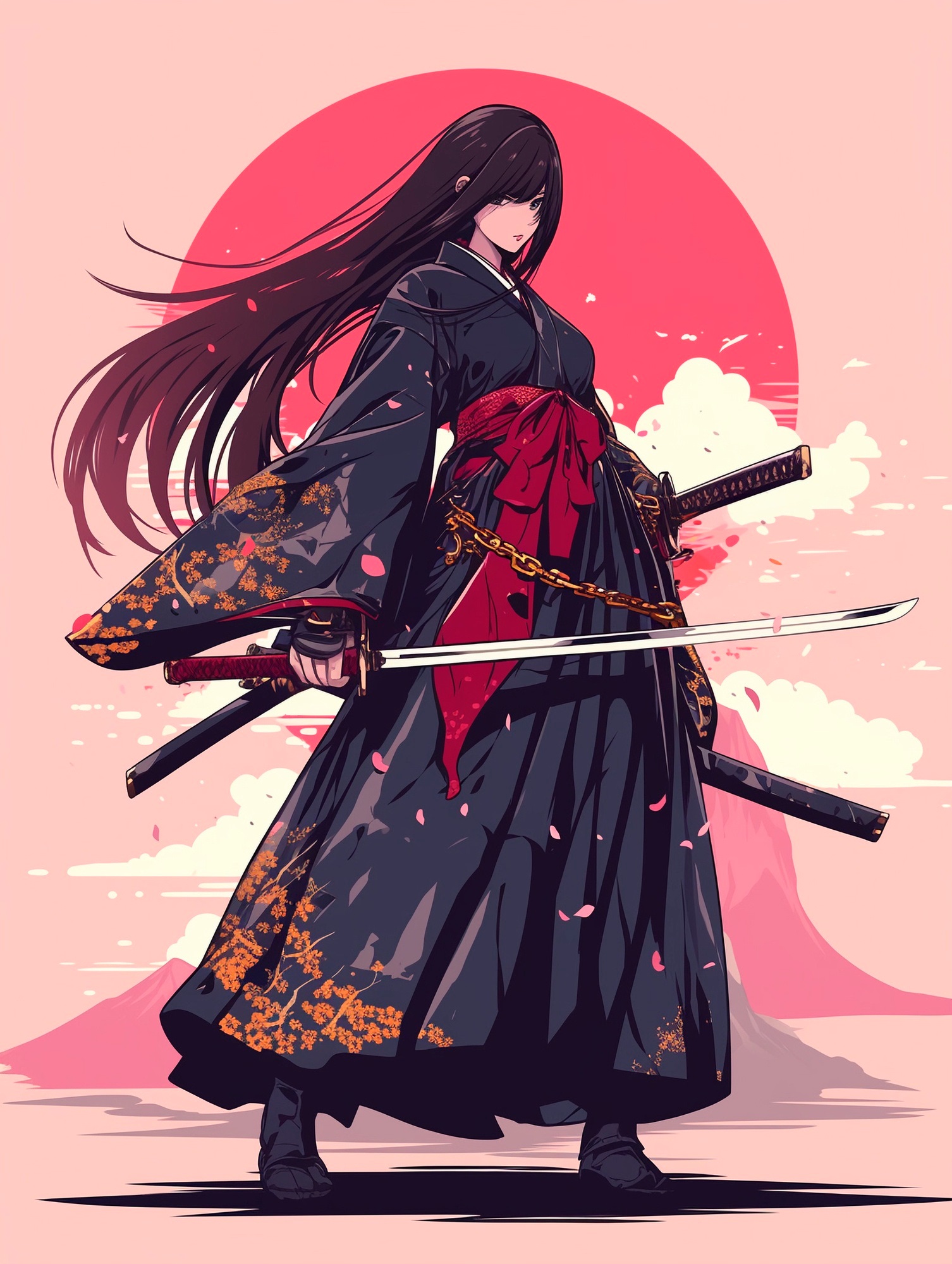 Samurai girl dommy mommy