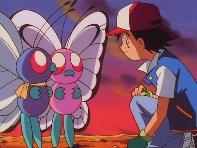 Still from the episode 'Bye Bye Butterfree'