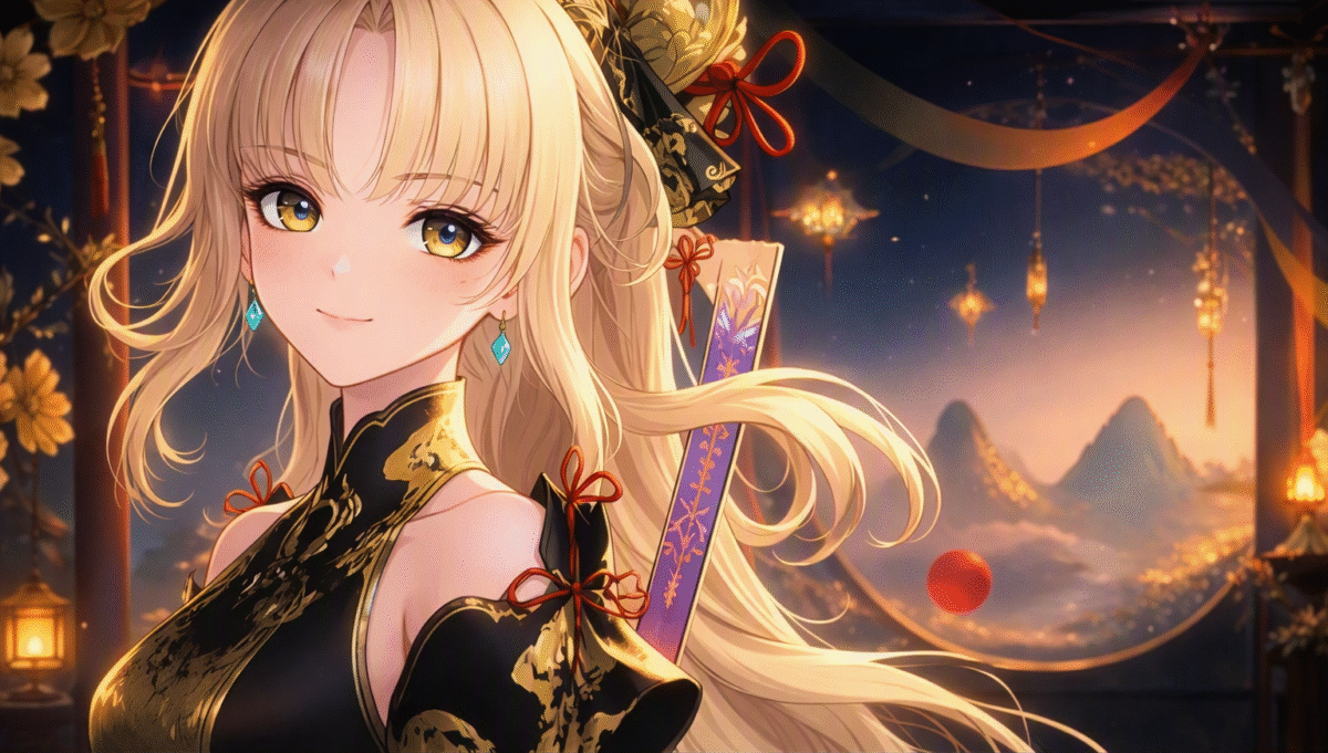Fantasy Anime Girl Chinese Inspiration